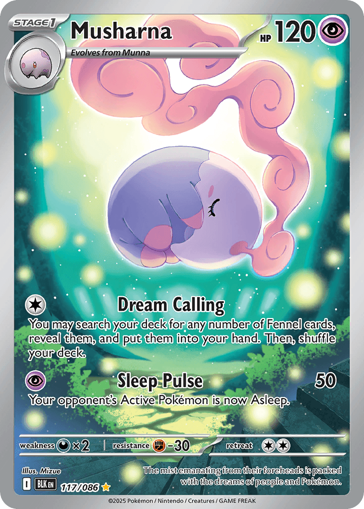 Carta Pokémon Musharna 117