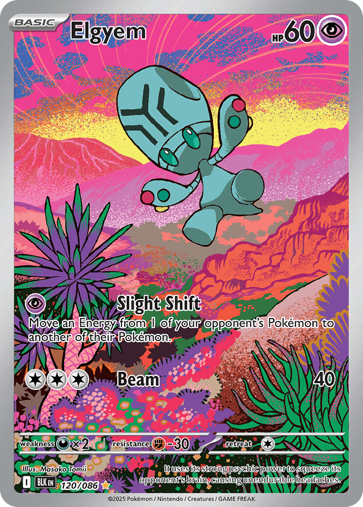 Carta Pokémon Elgyem 120