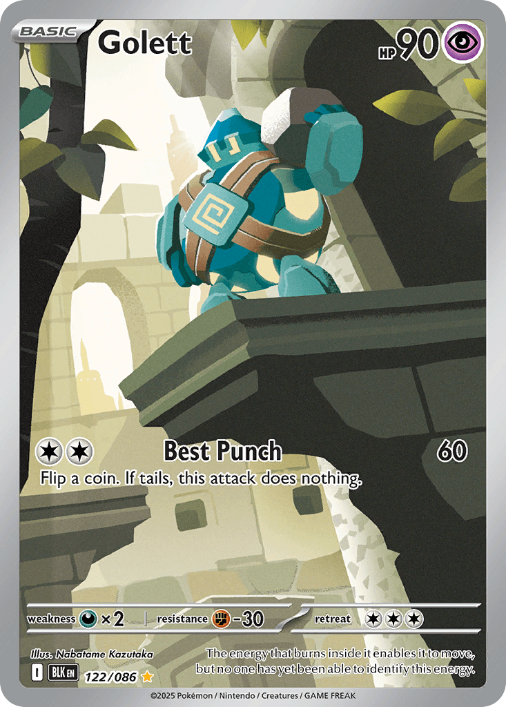 Carta Pokémon Golett 122