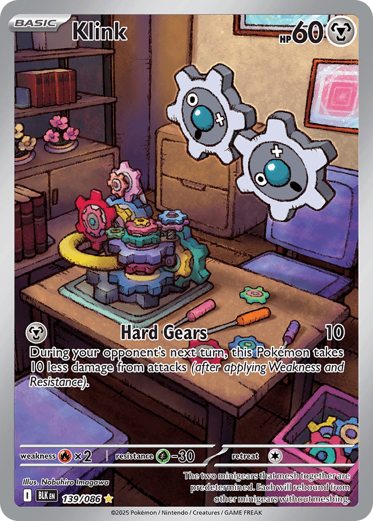 Carta Pokémon Klink 139