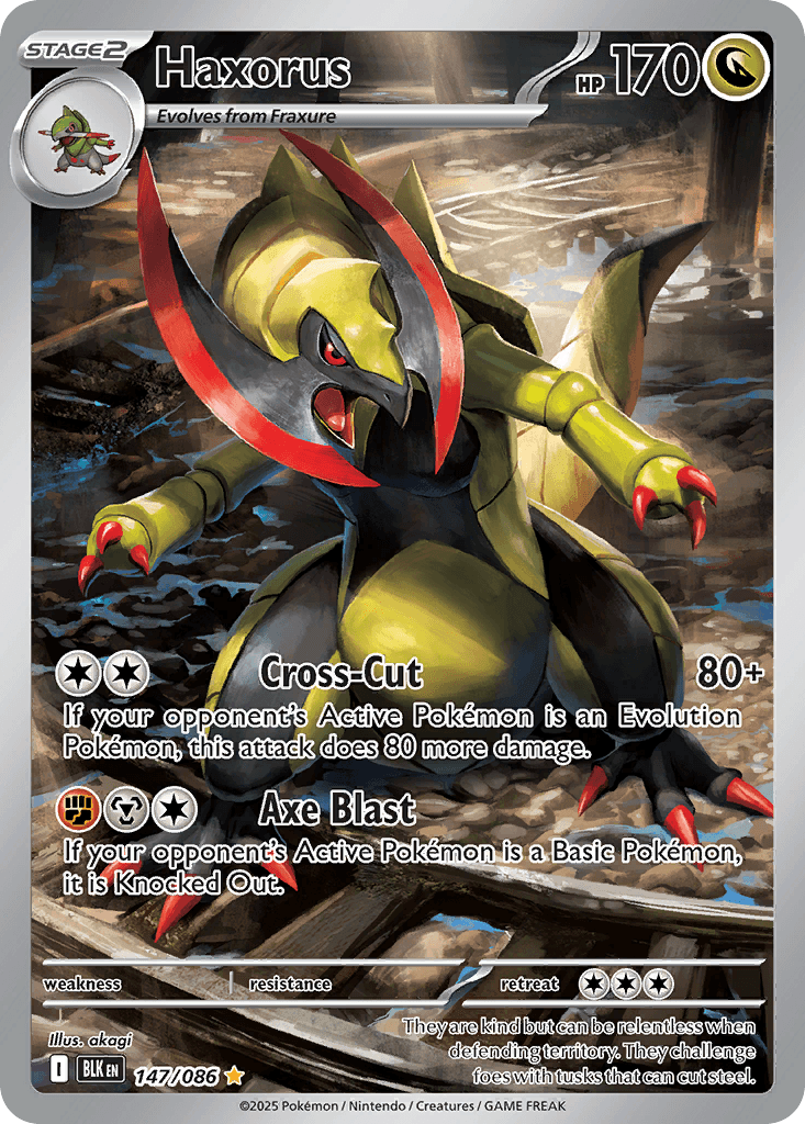 Carta Pokémon Haxorus 147