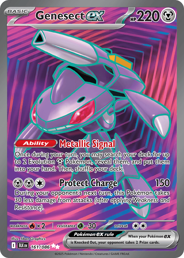 Carta Pokémon Genesect ex 161