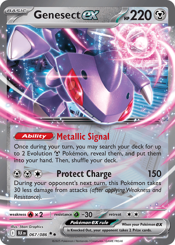 Carta Pokémon Genesect ex 67