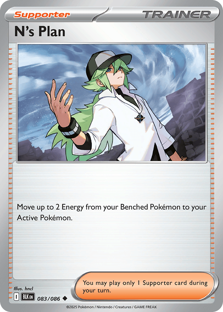 Carta Pokémon N's Plan 83