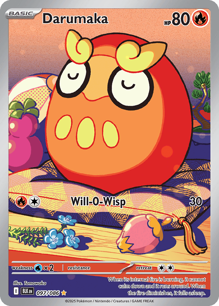 Carta Pokémon Darumaka